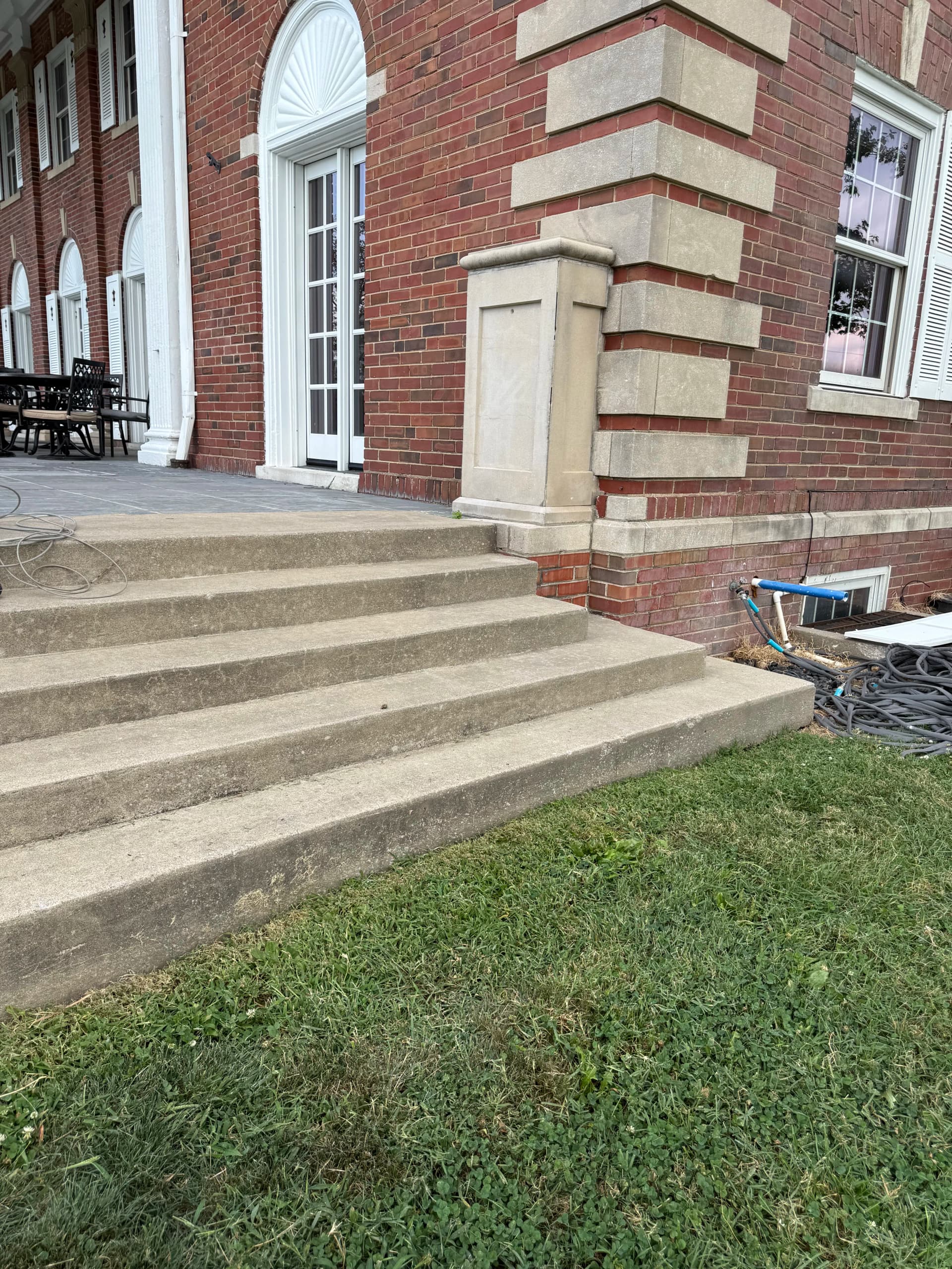 Gallery photos for 6 Custom Steel Handrails Installed at Sigma Chi in Columbia MO: Image #6