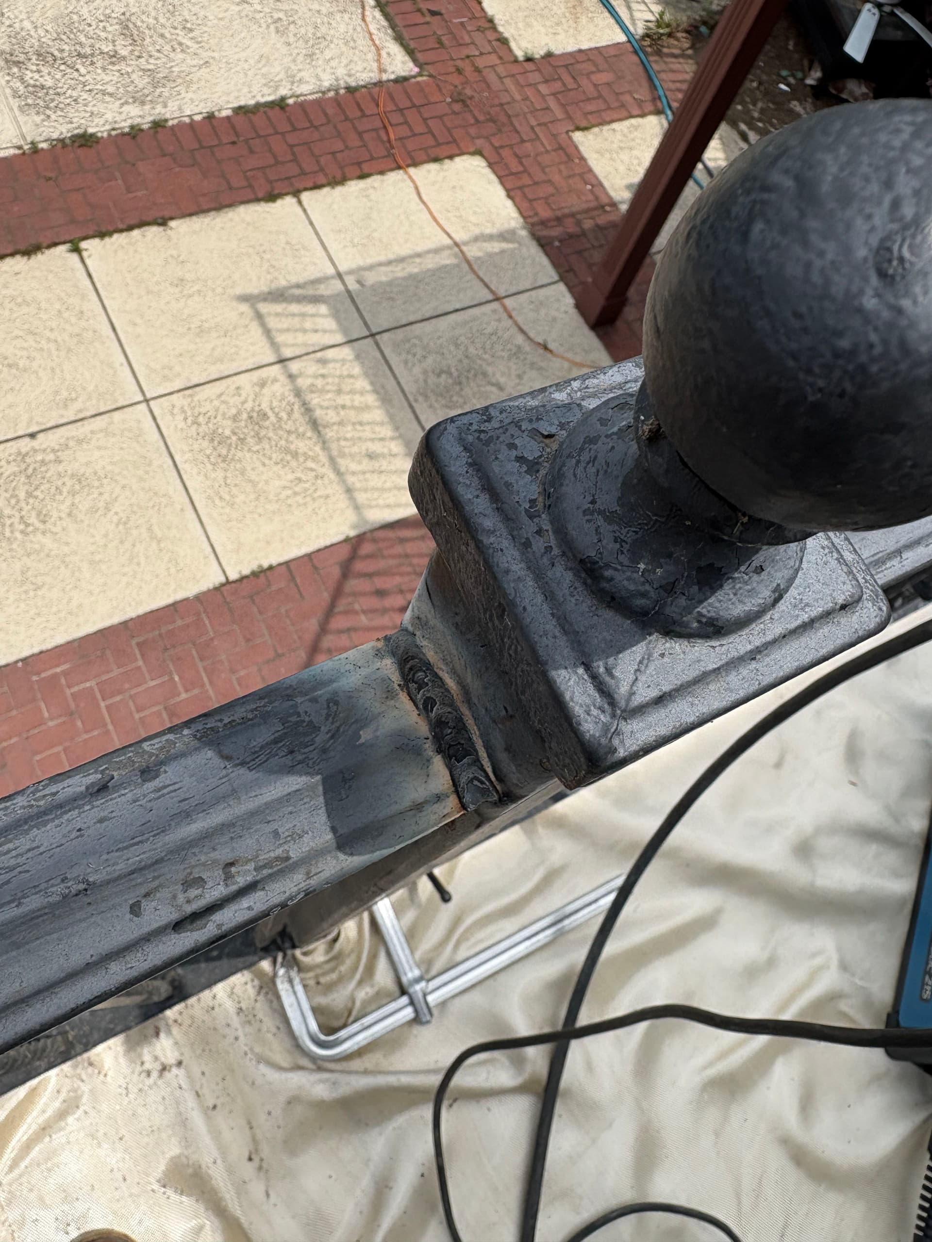 Gallery photos for Iron Handrail Repair on a Brand-New Deck Done Right: Image #6