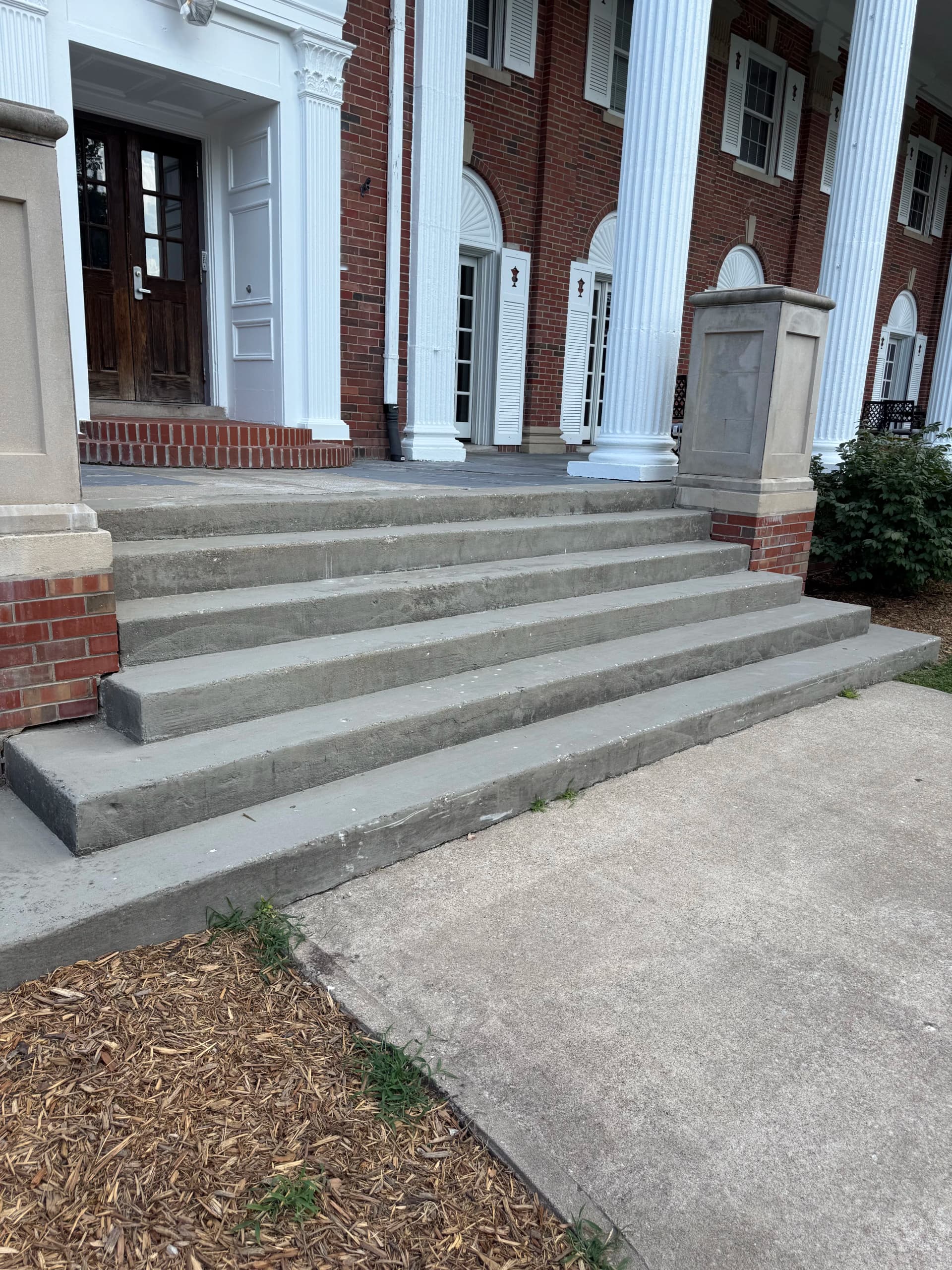 Gallery photos for 6 Custom Steel Handrails Installed at Sigma Chi in Columbia MO: Image #5