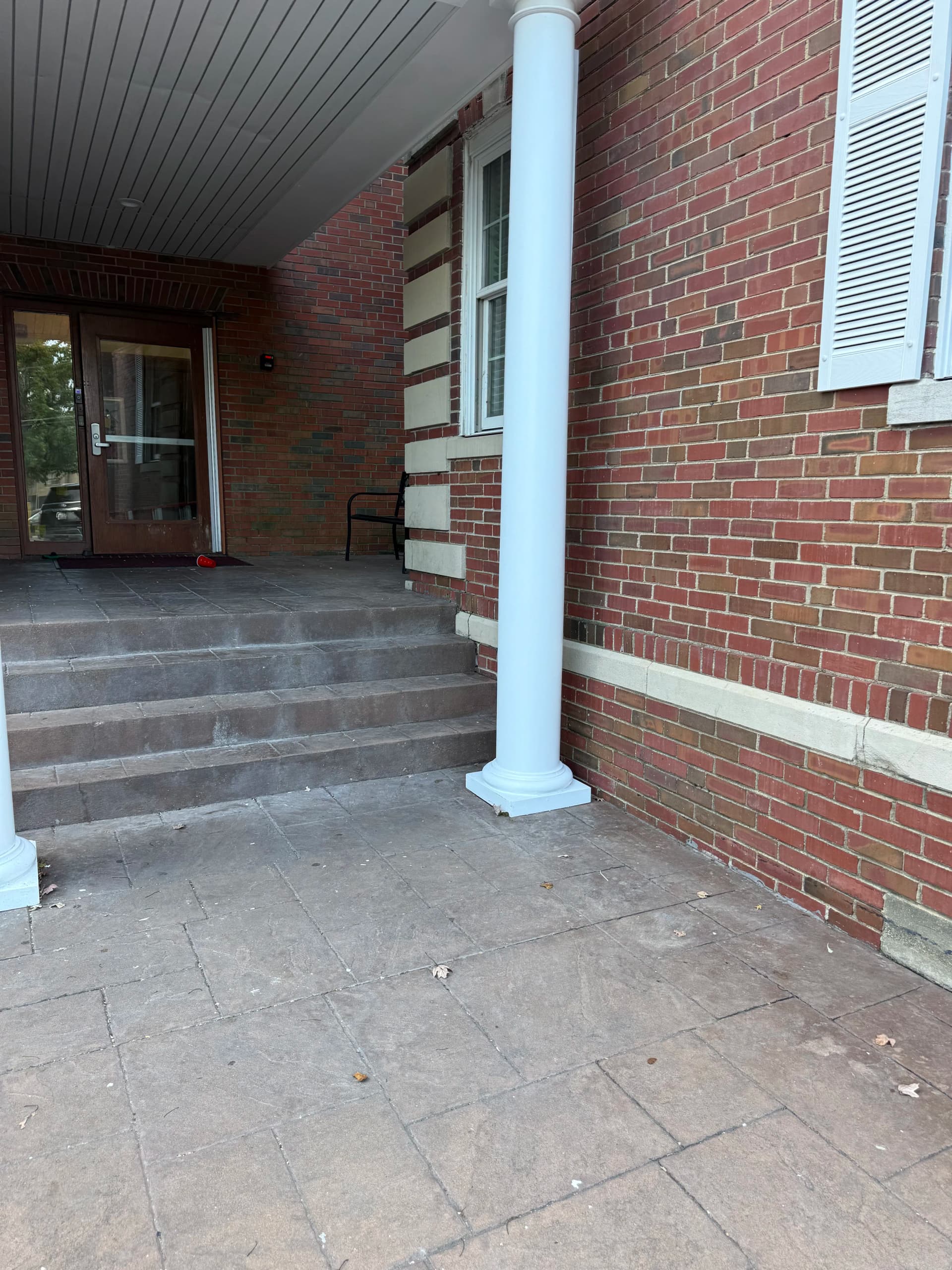 Gallery photos for 6 Custom Steel Handrails Installed at Sigma Chi in Columbia MO: Image #3