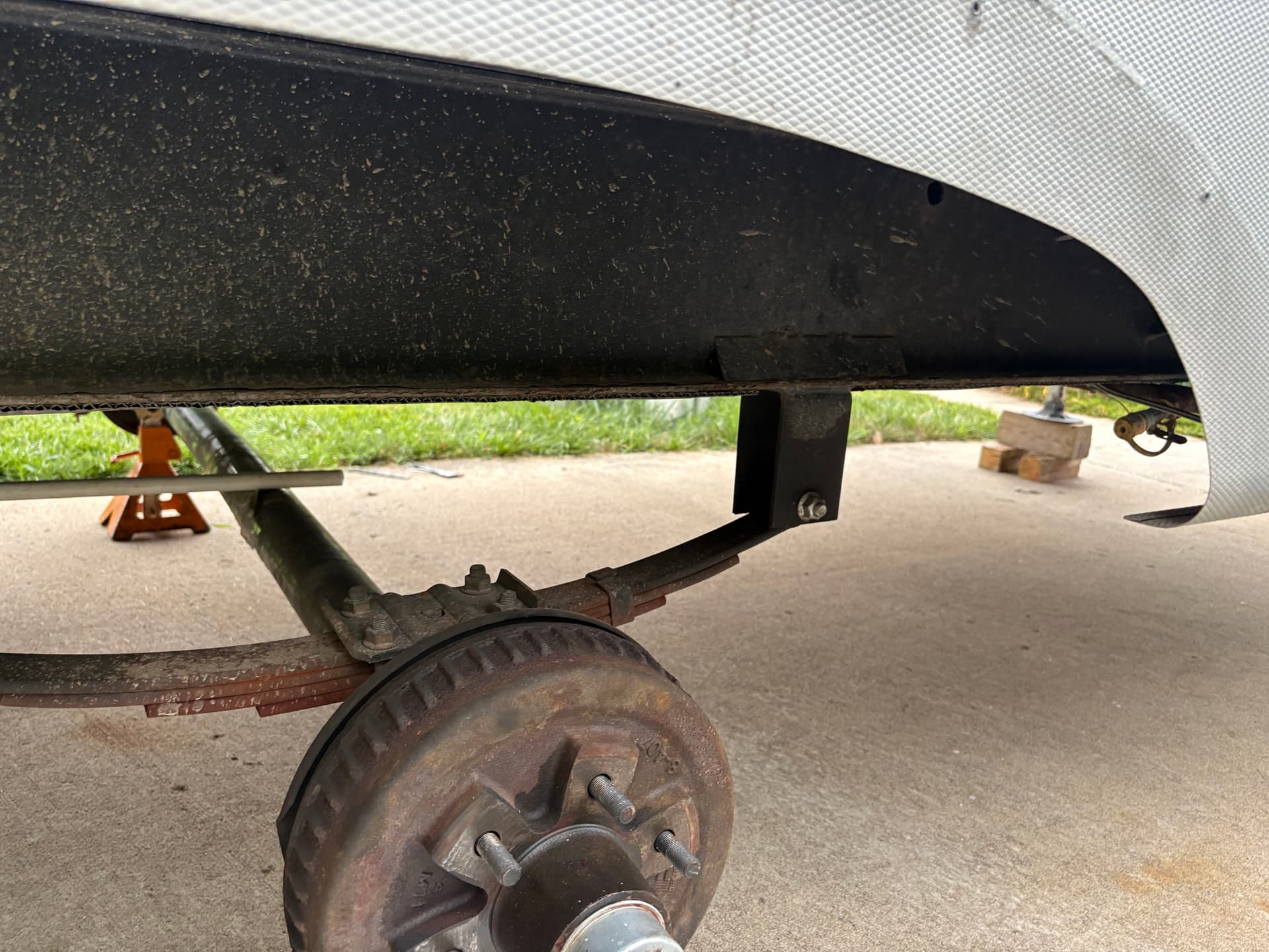 Gallery photos for Cracked Camper Frame Welded and Reinforced in Columbia MO: Image #2